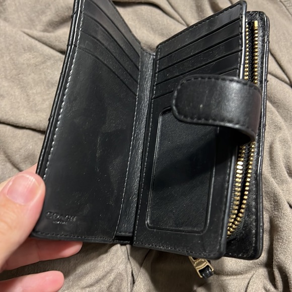 Small coach black wallet - Picture 4 of 4